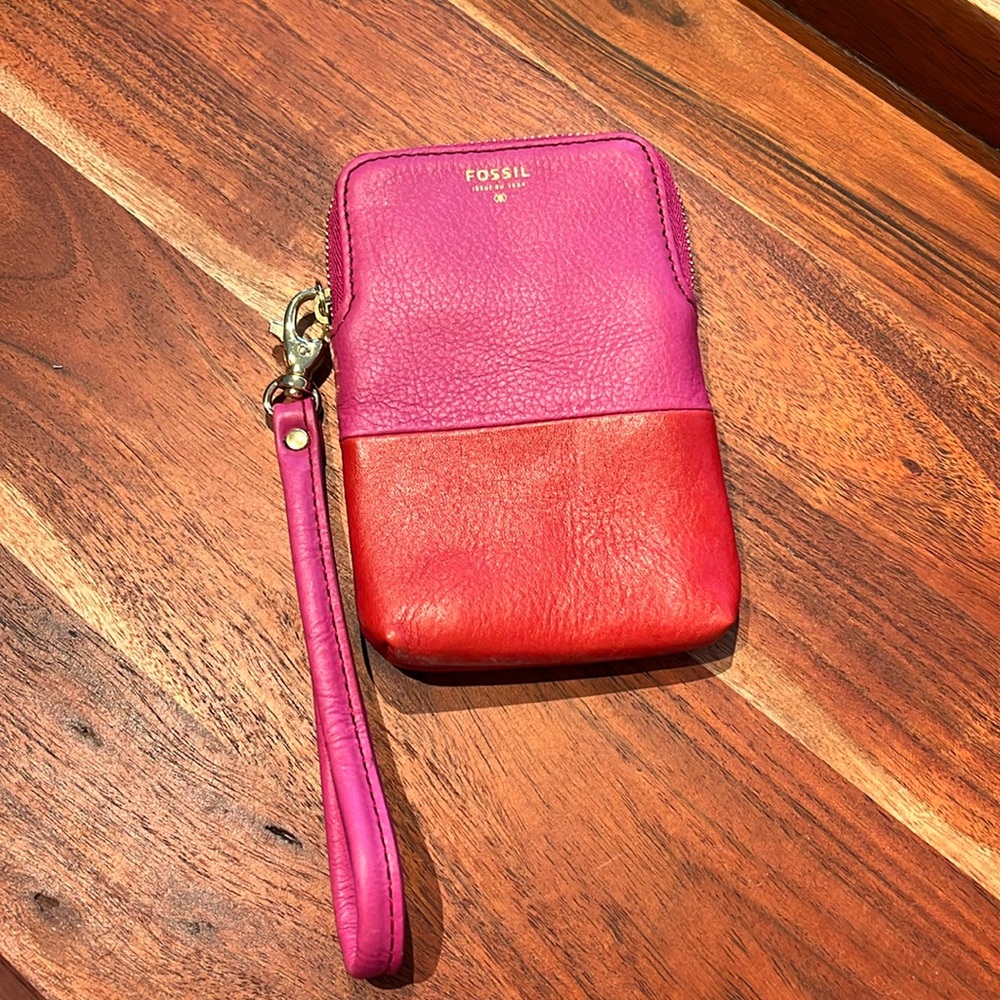 FOSSIL LEATHER WRISTLET